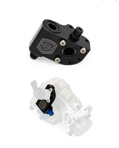 S&S Diesel Motorsport gForce Block - FCA Relocation Block for Drag Race Customers