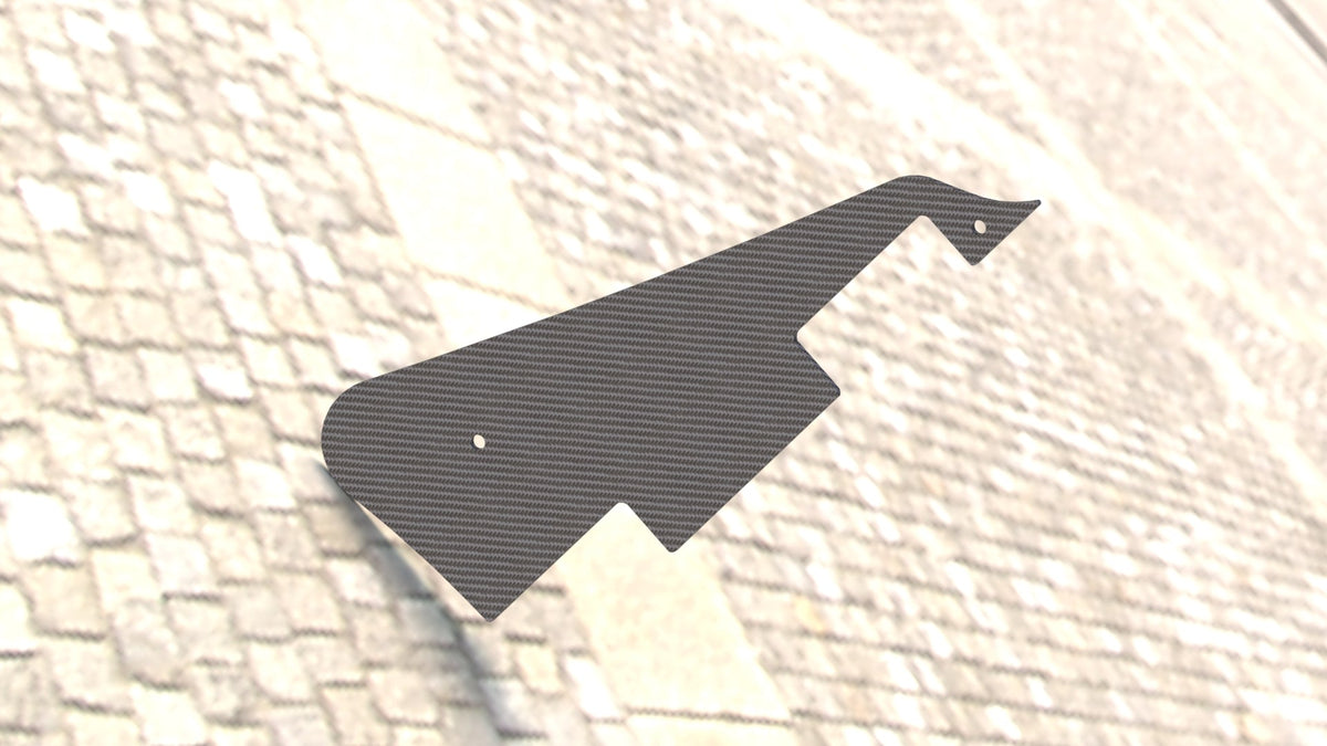 CARBON FIBER Pickguard Truss & Ring Kit For Gibson Les Paul, Les Paul Custom