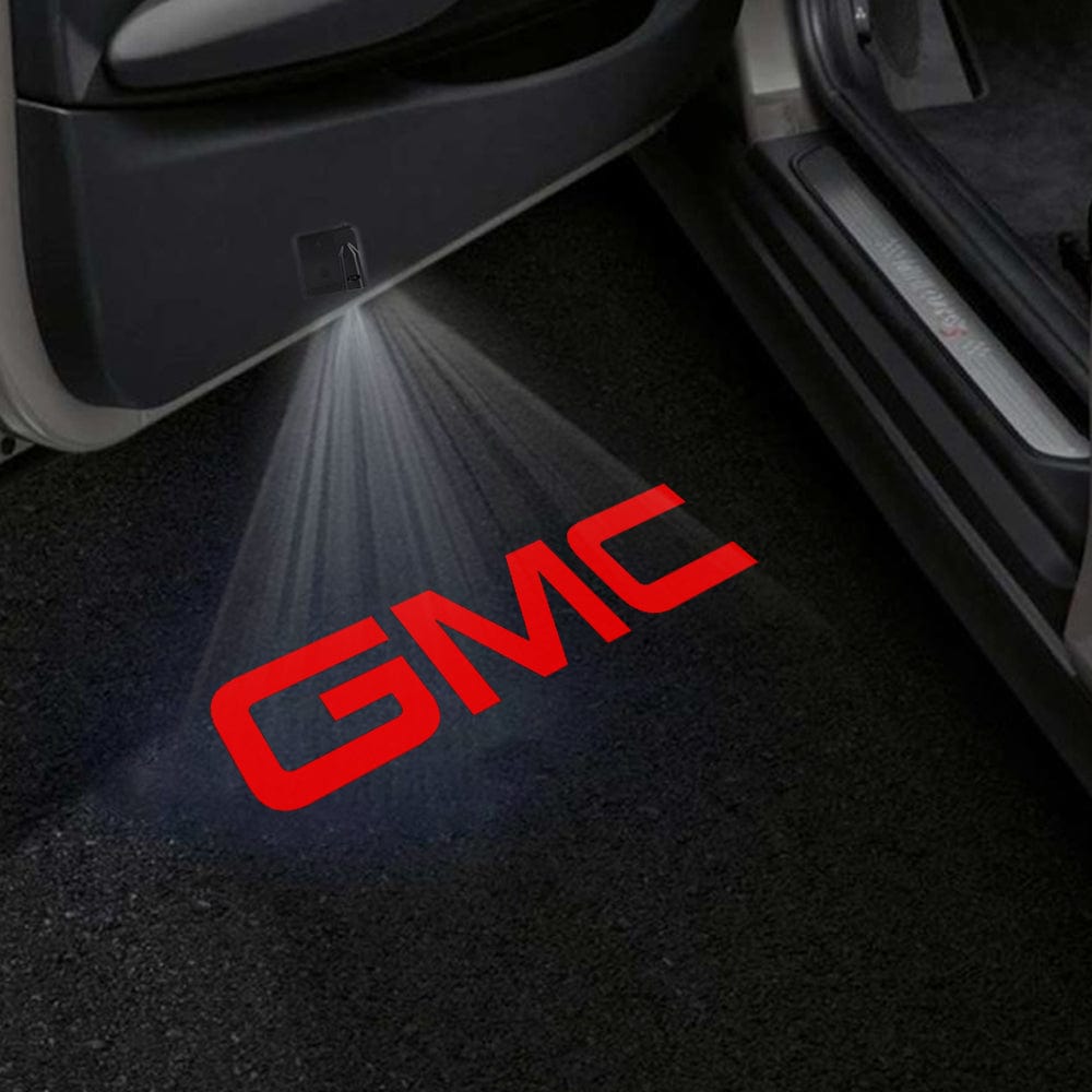 GMC Acadia Door Stick On Puddle Lights Various Designs 2007-2023