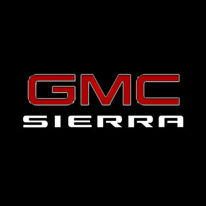 GMC Sierra Premium Side Wing Mirror Puddle Lights Various Designs 2015-2026