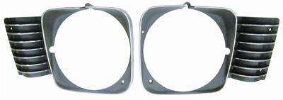 HEAD LIGHT BEZEL LH/RH PAIR