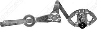 FRONT DRIVER SIDE MANUAL WINDO