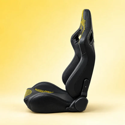 BULL BOOST Ryujin Collection Gold Dragon Reclinable Racing Seats – Pair