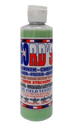 Gord's Aluminum Wheel Polish- 8 ounces