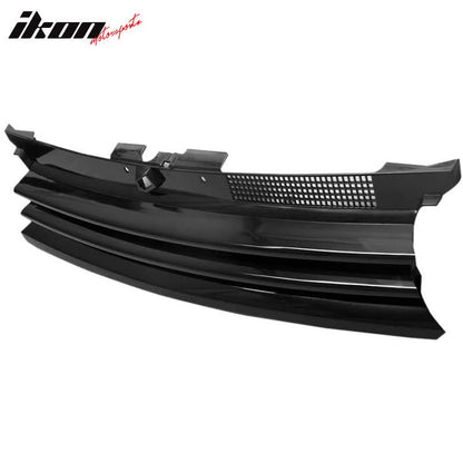 1999-2006 Volkswegen Golf MK4 GTI R32 Badgeless Black Front Grille ABS