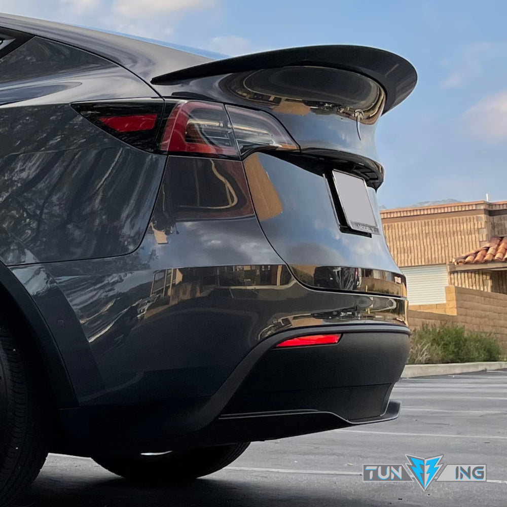 2020-2024 Tesla Model Y (1st-Gen) AGX Style Dry Carbon Fiber Trunk Spoiler | FYBR Aerodynamics