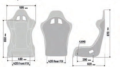 Sparco GRID QRT Sim Racing Seat