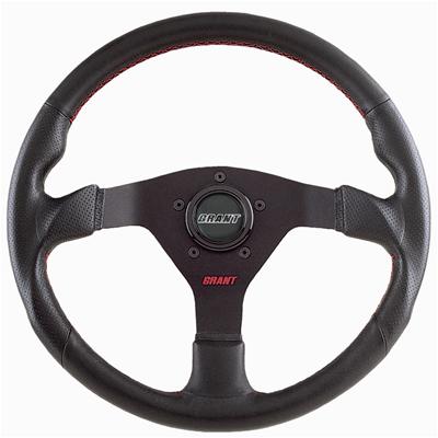 STEERING WHEEL BLK PERF/BLK