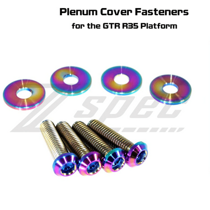 ZSPEC Stage-2 Dress Up Bolts® Fastener Kit for '09-23 Nissan GTR (R35), Titanium