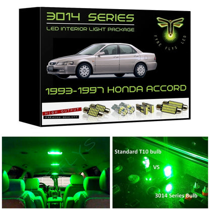 1993-1997 Honda Accord Super Bright 3014 Series LED interior light kit