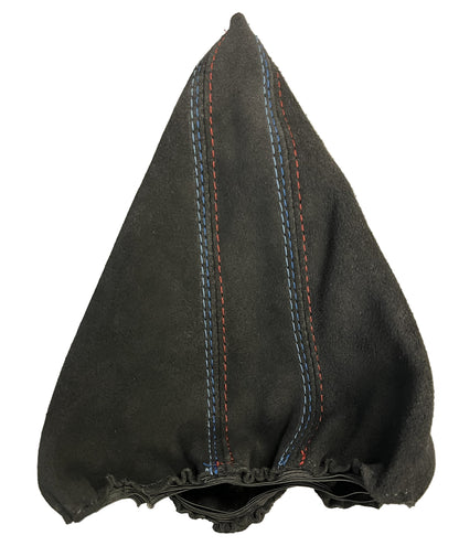 Genuine SUEDE Parking Brake Shift Boot & Console Cover In M/Stitch For 1991-2005 BMW E36 46