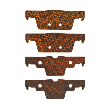 HEL Performance Carbon Fiber Brake Pad Shims for Honda Civic FL5 Type-R 2022-on