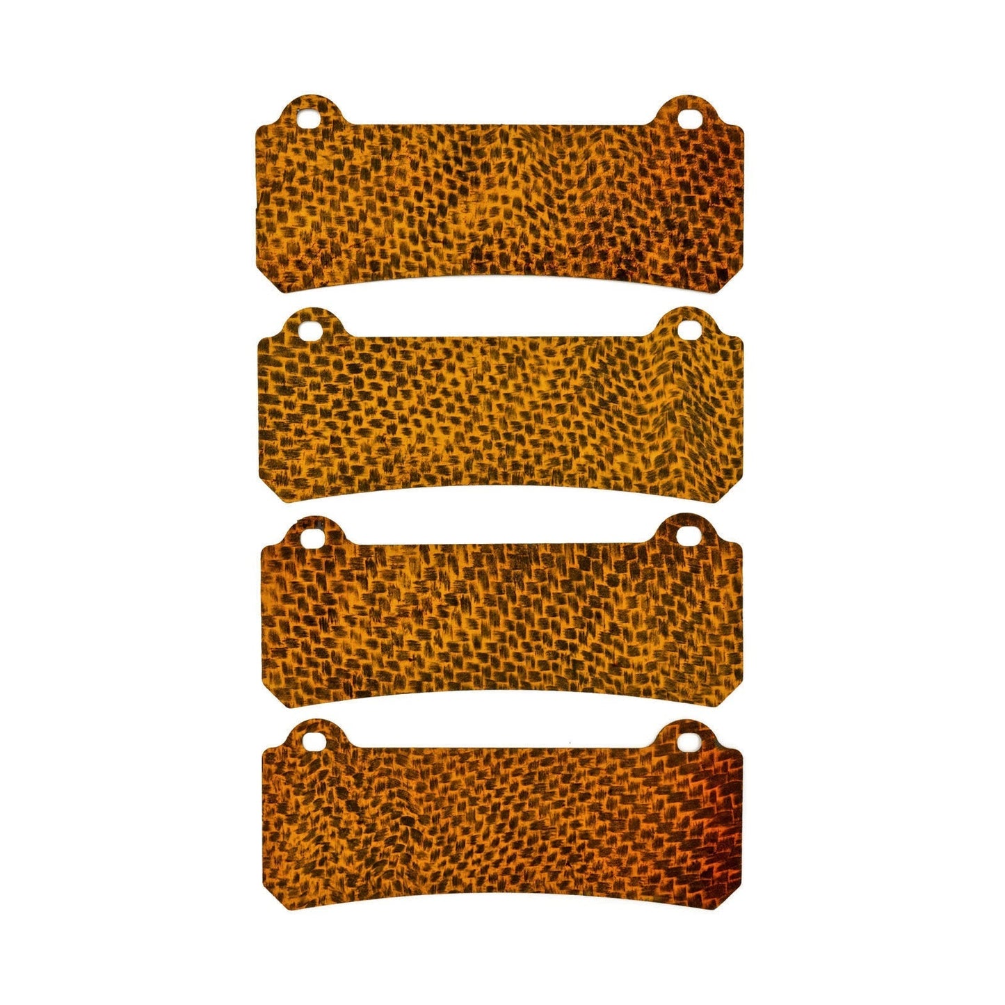 HEL Performance Carbon Fiber Brake Pad Shims for Dodge Charger 6.4 SRT8 2011-on