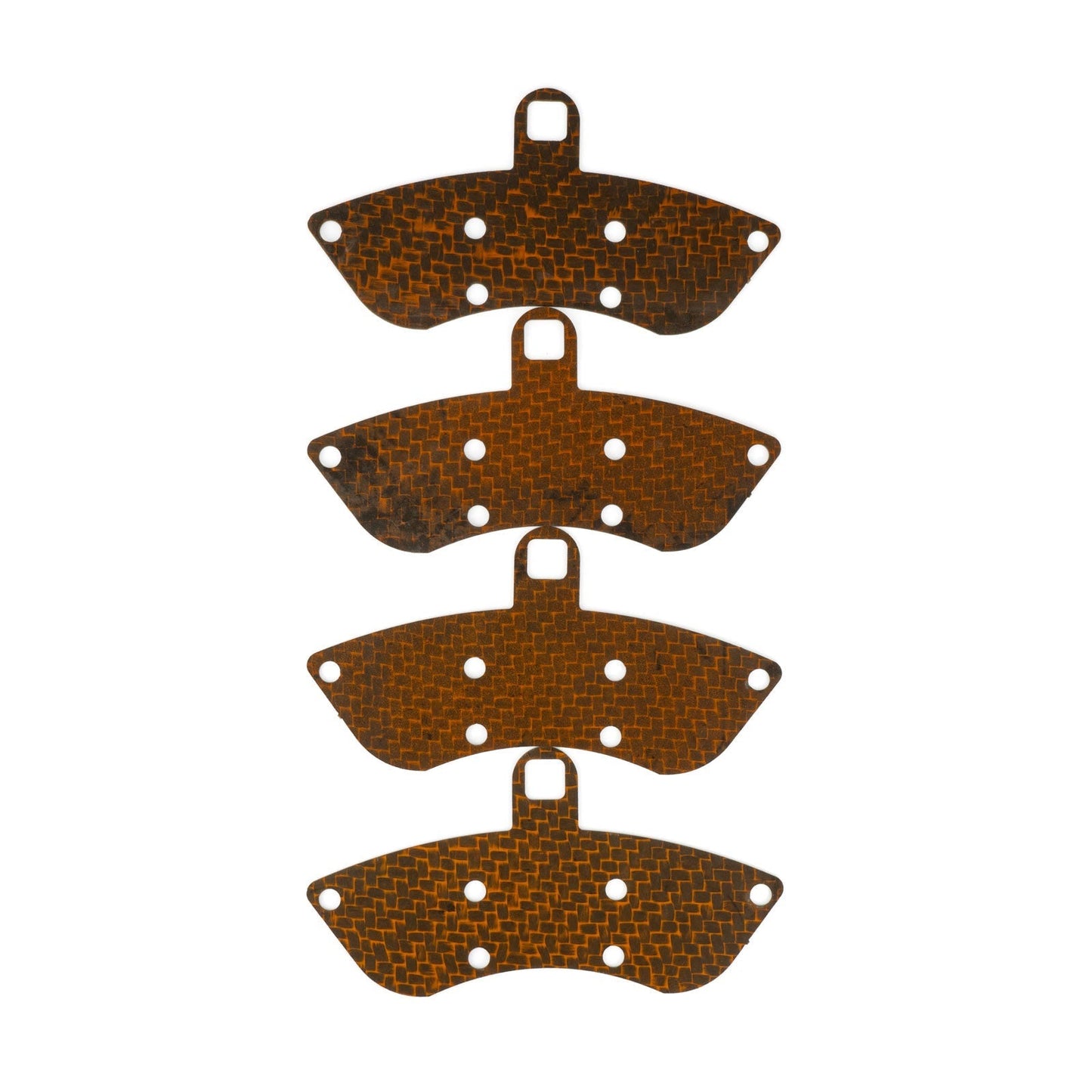 HEL Performance Carbon Fiber Brake Pad Shims for Abarth 124 Spider 1.4 with Brembo calipers 2016-on