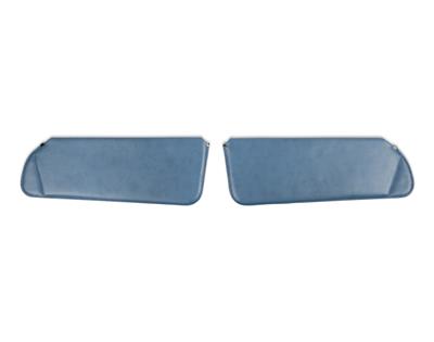 SUNVISOR VINYL BLUE PAIR