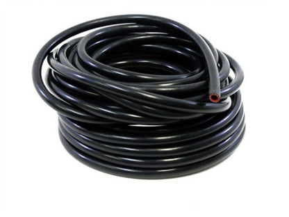 HPS High Temp 7/8" ID (22mm) Reinforced Silicone Heater Hose Black- 25Feet