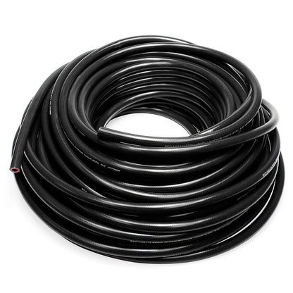 HPS 5/8" ID Black High Temp Reinforced Silicone Heater Hose Tubing, 16mm ID