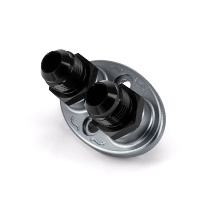 HEL Performance AN6 AN8 AN10 AN12 Twin Bulkhead Firewall Pass Through Connector
