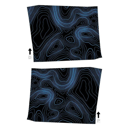 Topographic FRONT Door Armrest Panel Protection - 2024+ Tacoma / 2025+ 4Runner