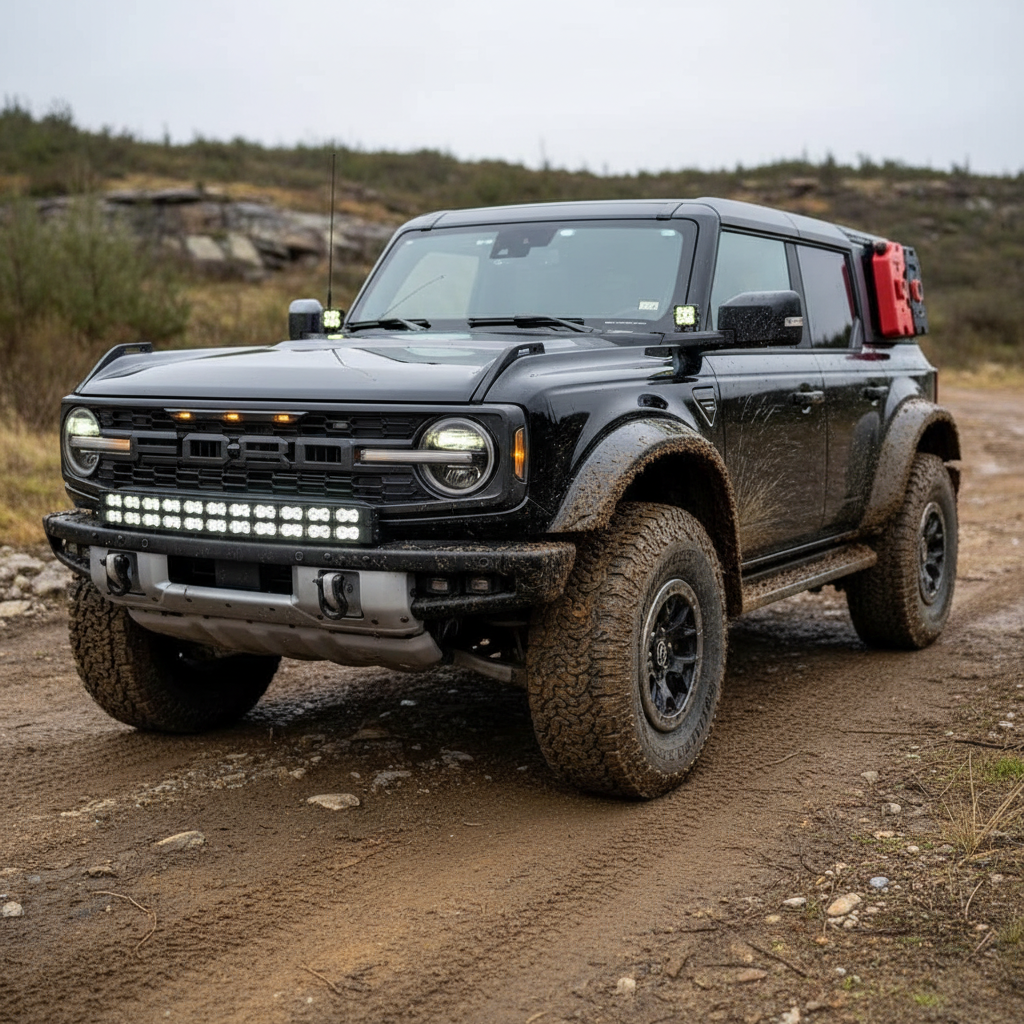 2022+ Ford Bronco Raptor Double Stacked Light Bars