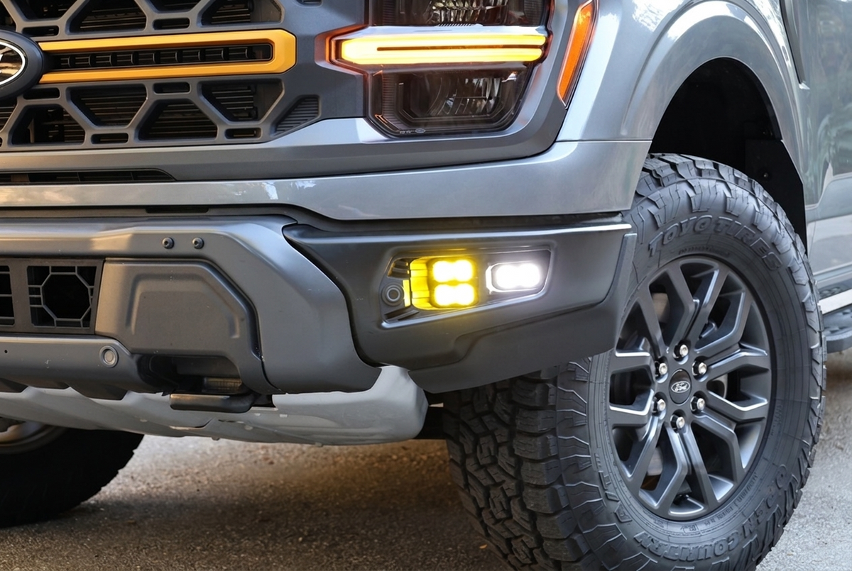 2024+ Ford F150 Tremor Modular Bumper Fog Light Kit