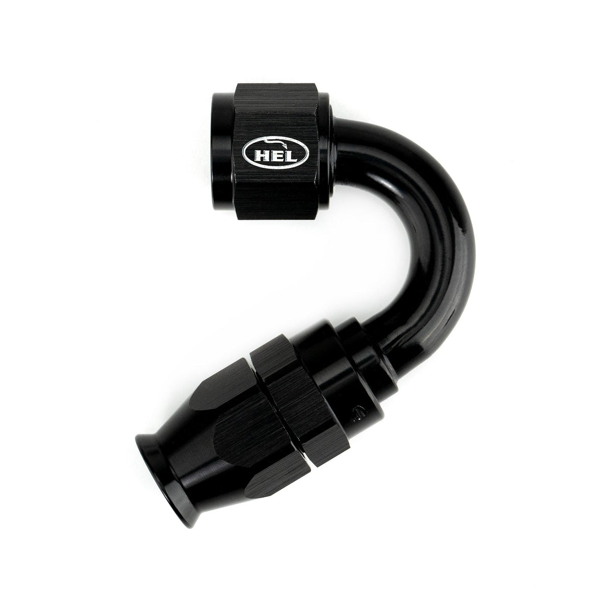 AN8 150 Degree PTFE Hose Fitting for Braided AN PTFE Lines
