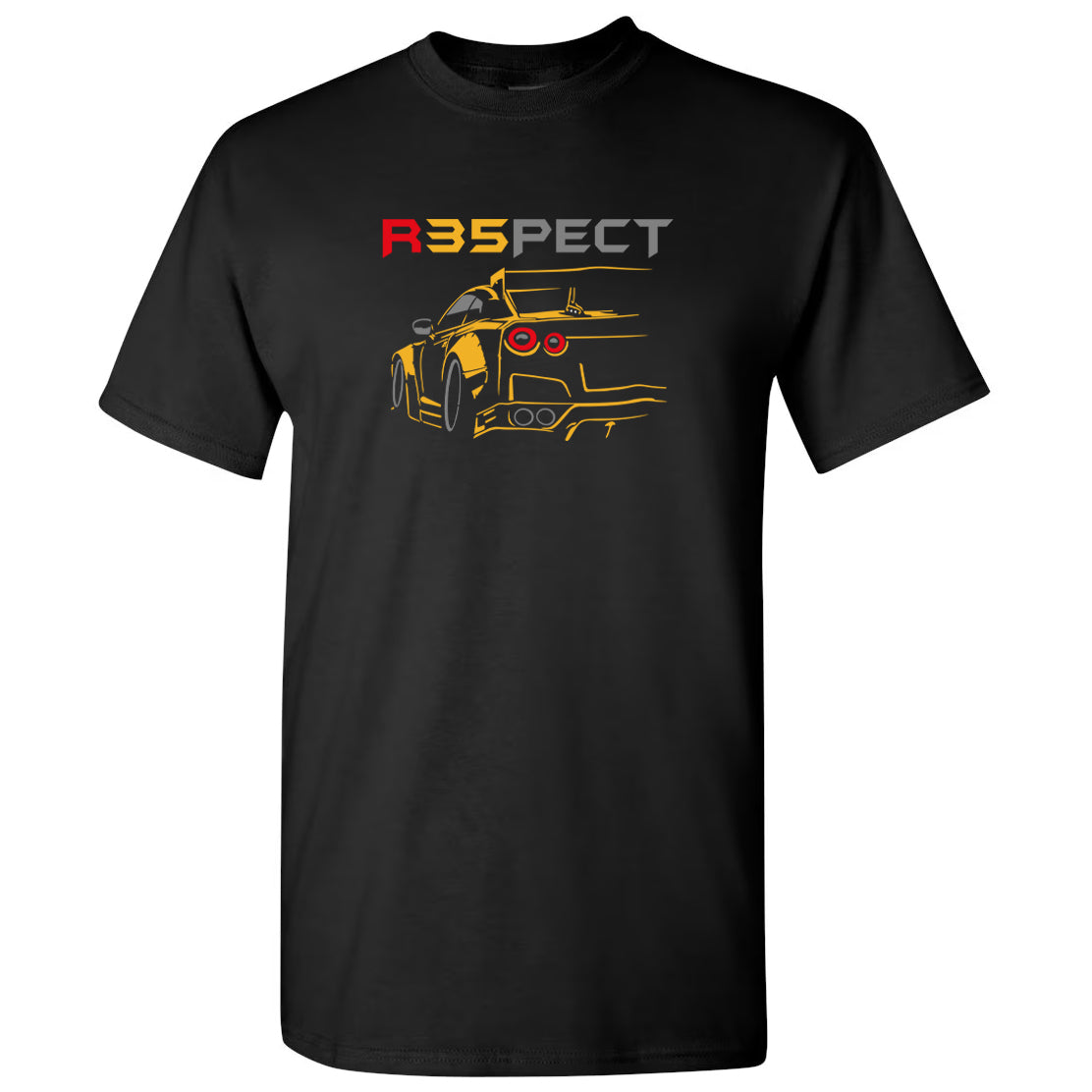 HRS Merch - JDM R35SPECT T-Shirt | Black