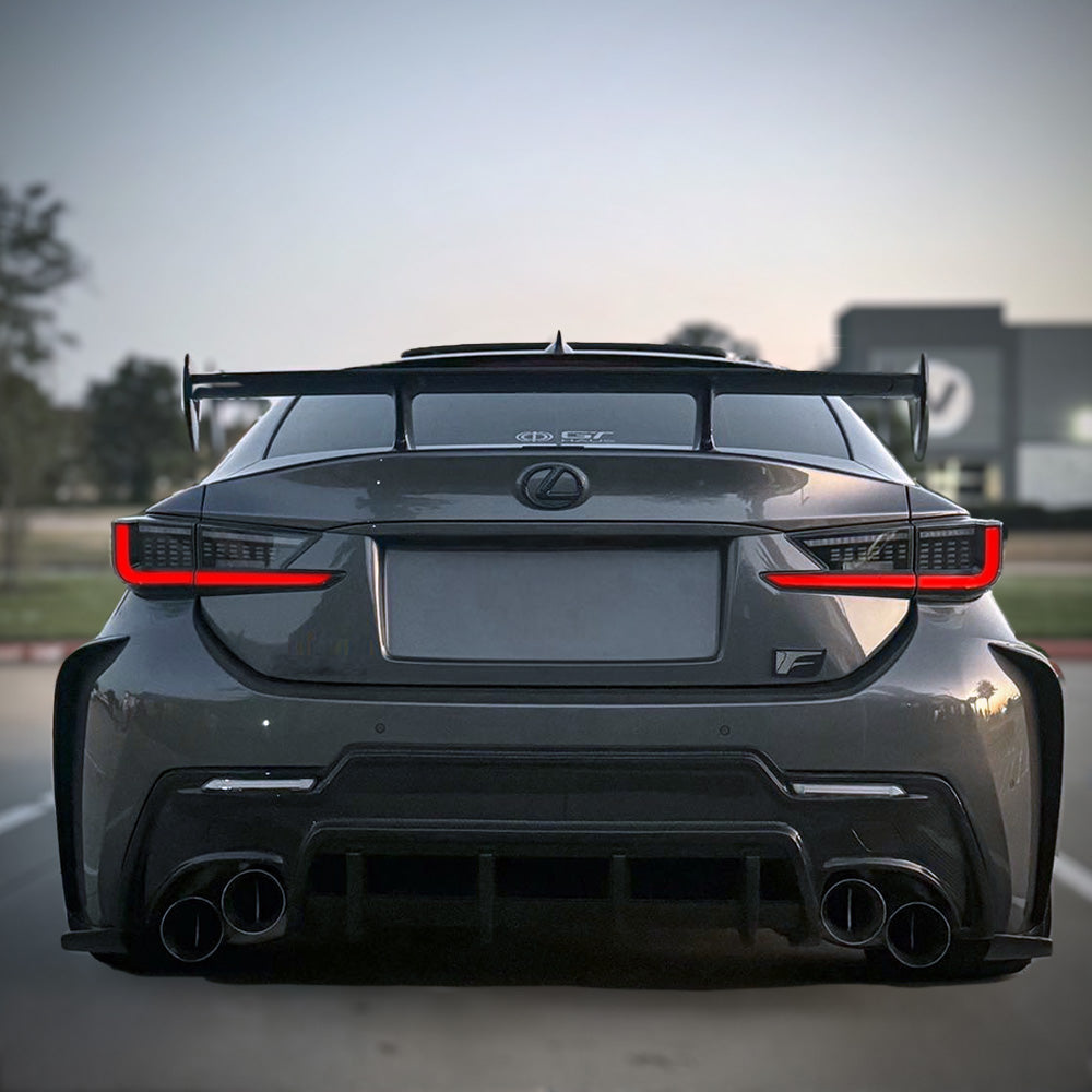 HRS 2015-18 Lexus RC Series LED Tail Lights - The Elite Series