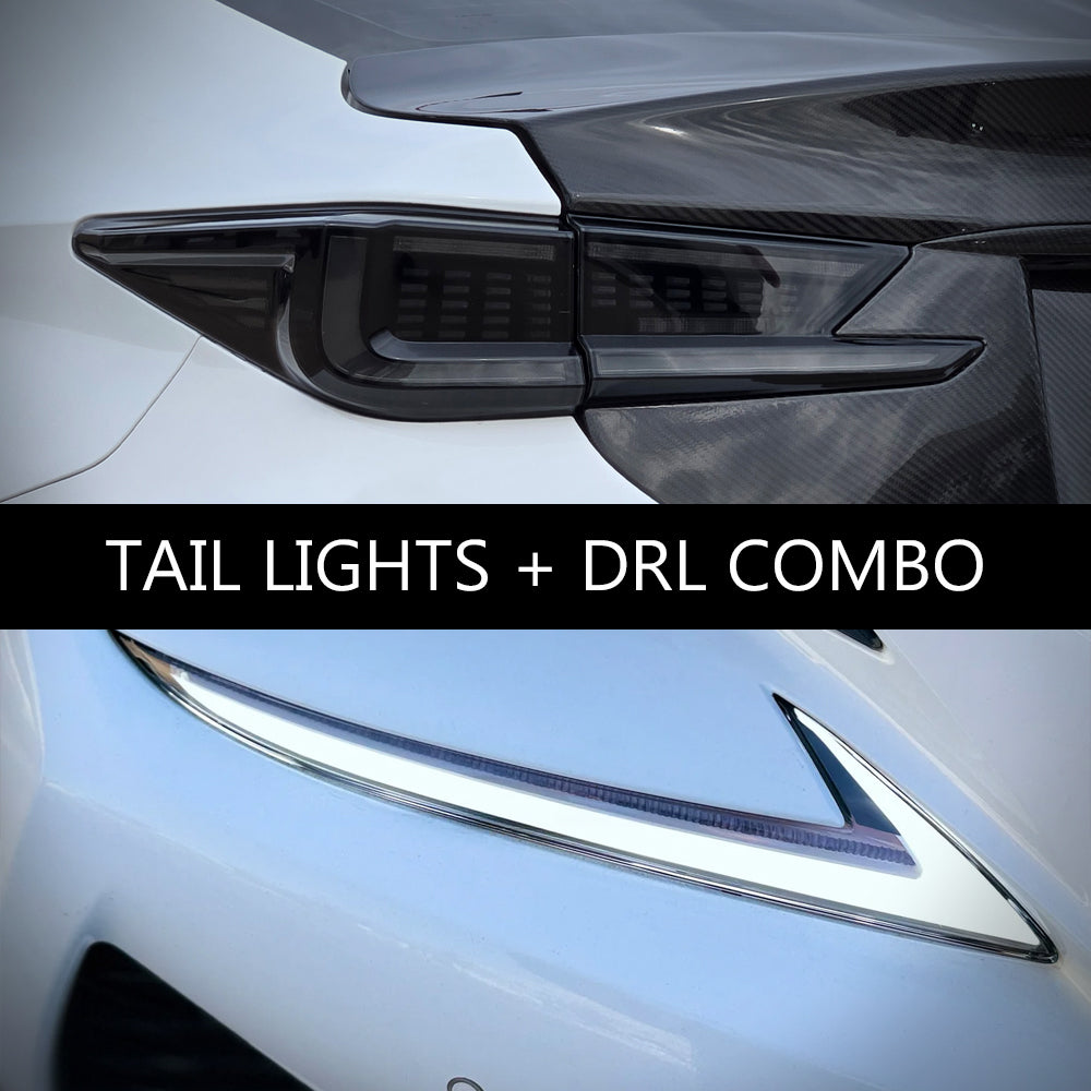 HRS 2015-18 Lexus RC Series LED Tail Lights - The Elite Series