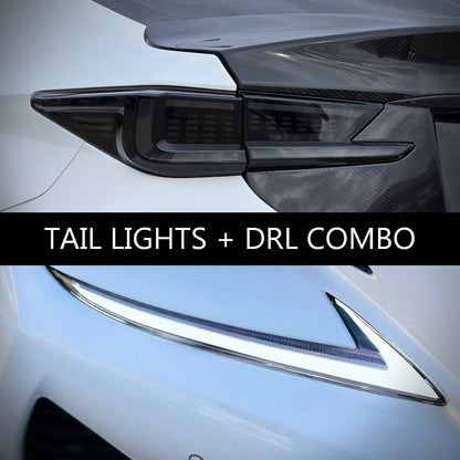HRS 2015-18 Lexus RC Series LED Tail Lights - The Elite Series