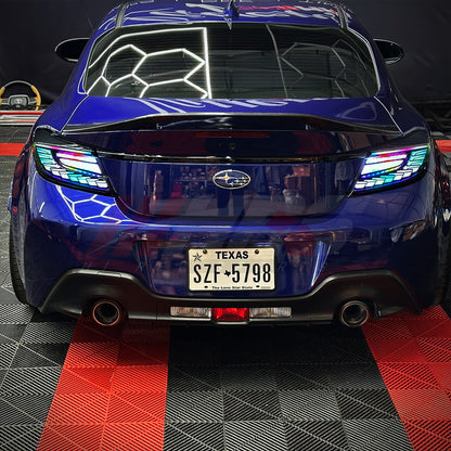 HRS 2022-26 Toyota GR86 - Subaru BRZ LED Tail Lights - The Elite Series - RGB