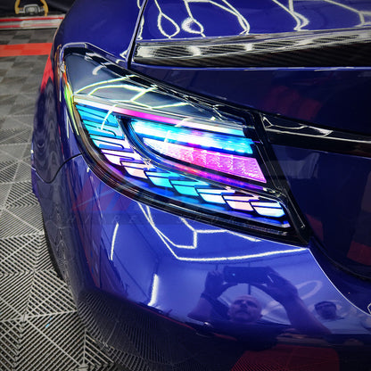 HRS 2022-26 Toyota GR86 - Subaru BRZ LED Tail Lights - The Elite Series - RGB