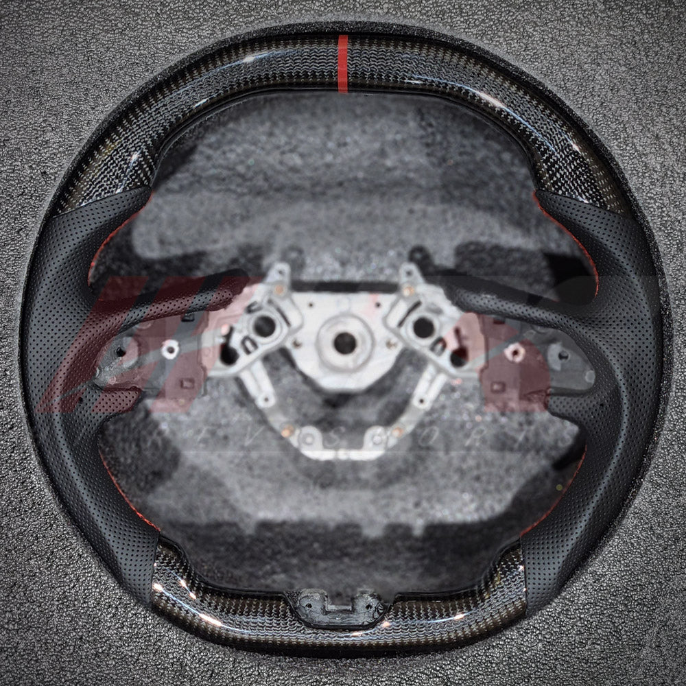 HRS 2017-25 Nissan GT-R R35 Carbon Fiber Steering Wheel Package