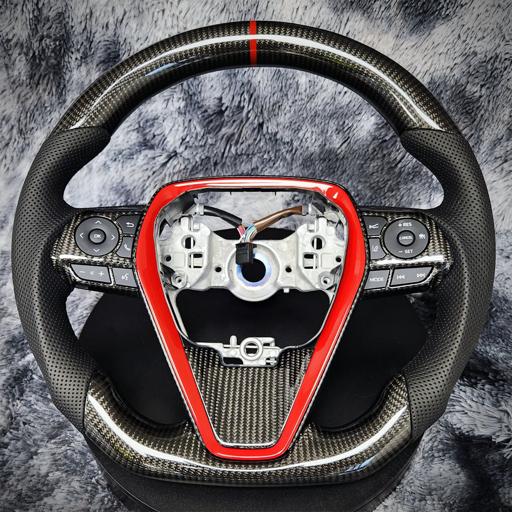 HRS 2018-24 Toyota Camry/Avalon Carbon Fiber Steering Wheel