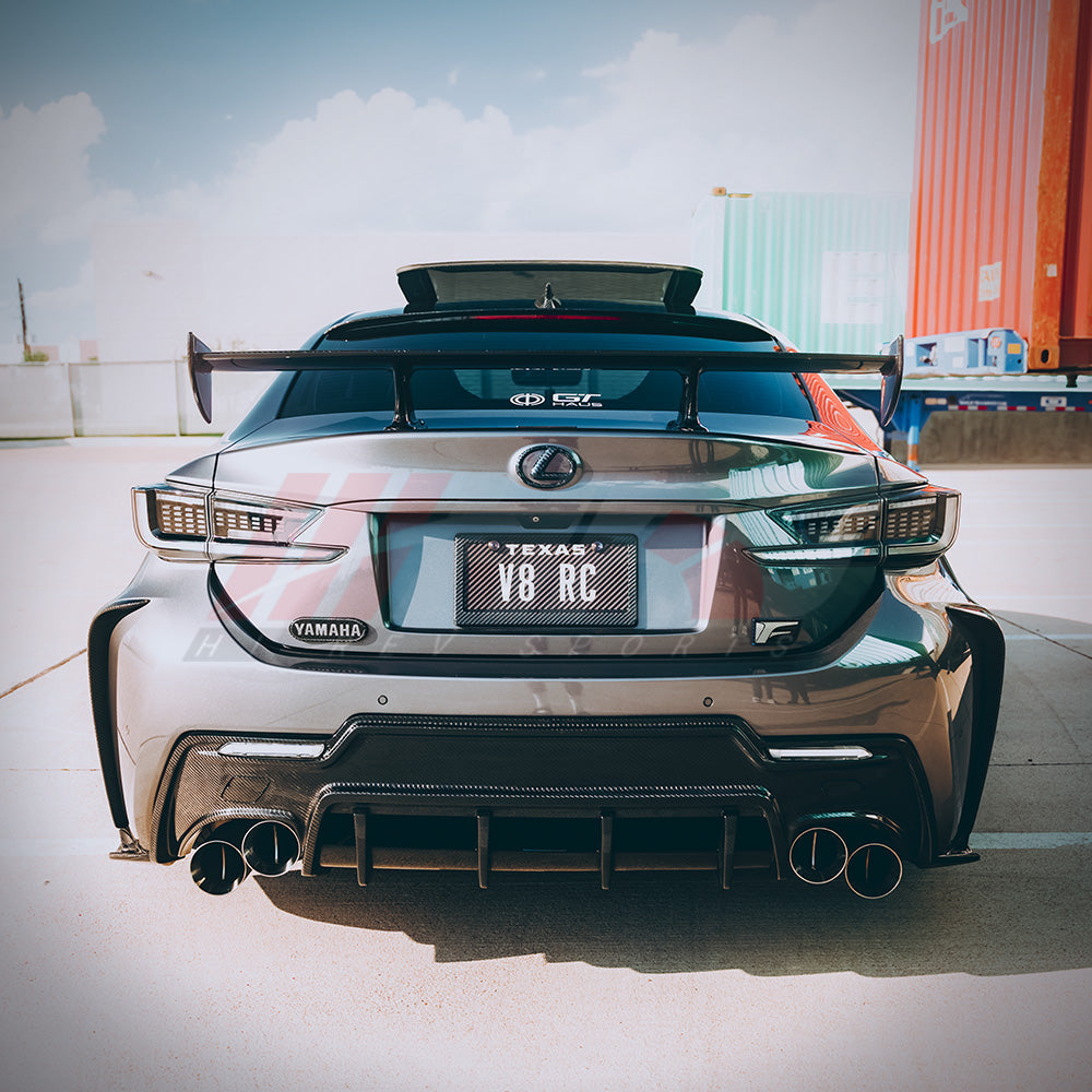 HRS 2015-18 Lexus RC Series LED Tail Lights - The Elite Series