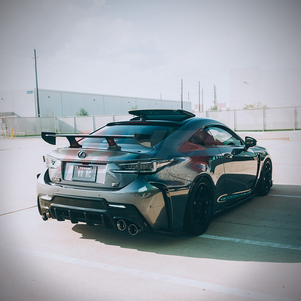HRS 2015-18 Lexus RC Series LED Tail Lights - The Elite Series