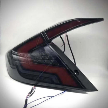 HRS 2016-21 Honda Civic 10th Gen Sedan LED Tail Lights V2