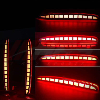 HRS 2017-21 Honda Civic 10th Gen Hatchback FK7 FK8 LED Reflectors - V2