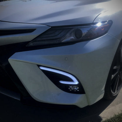 HRS 2018-20 Toyota Camry SE/XSE/TRD DRL + LED Fog Lights V1 (Not LE/XLE)