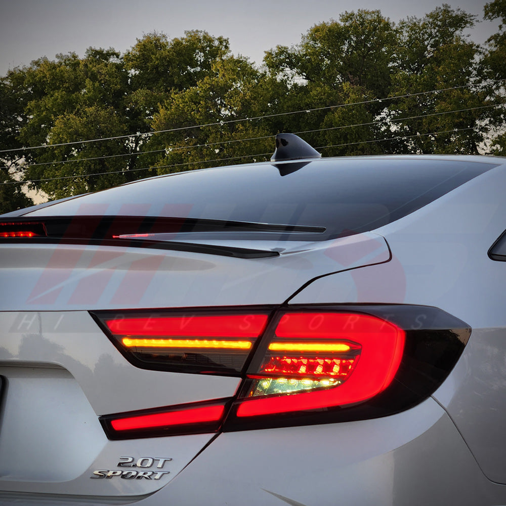 HRS 2018-22 Honda Accord LED Tail Lights OE Style - V5 - OPEN BOX