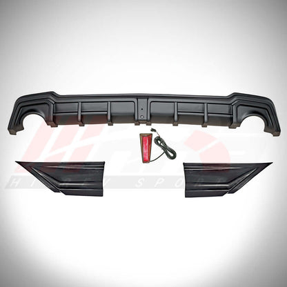 2022-26 Honda Civic 11th Gen Sedan Rear Diffuser - V2 By YOFER