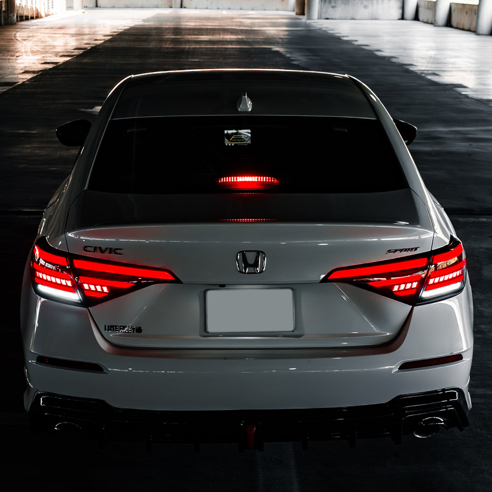 HRS 2022-26 Honda Civic 11th Gen Sedan LED Tail Lights - The Elite Series