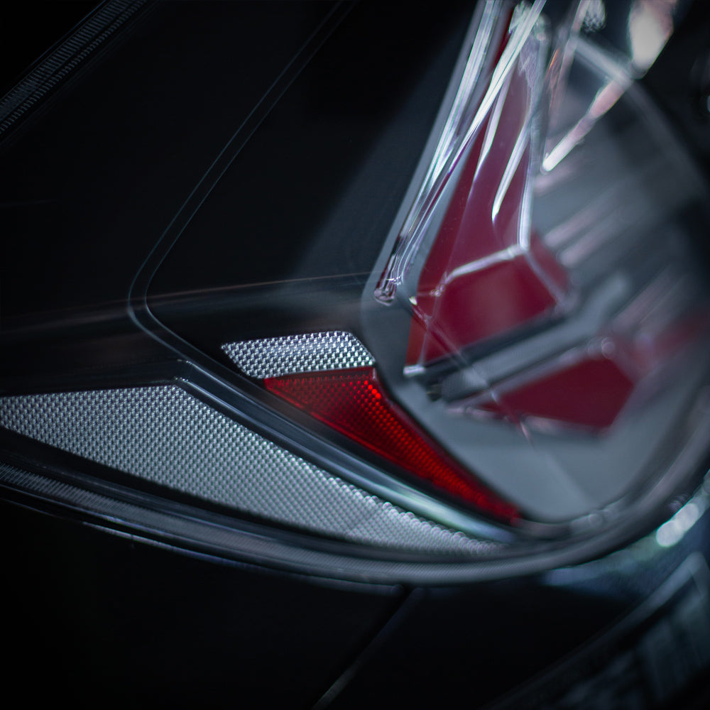 HRS 2017-21 Honda Civic 10th Gen Hatchback FK7 FK8 LED Tail Lights -  Elite Series
