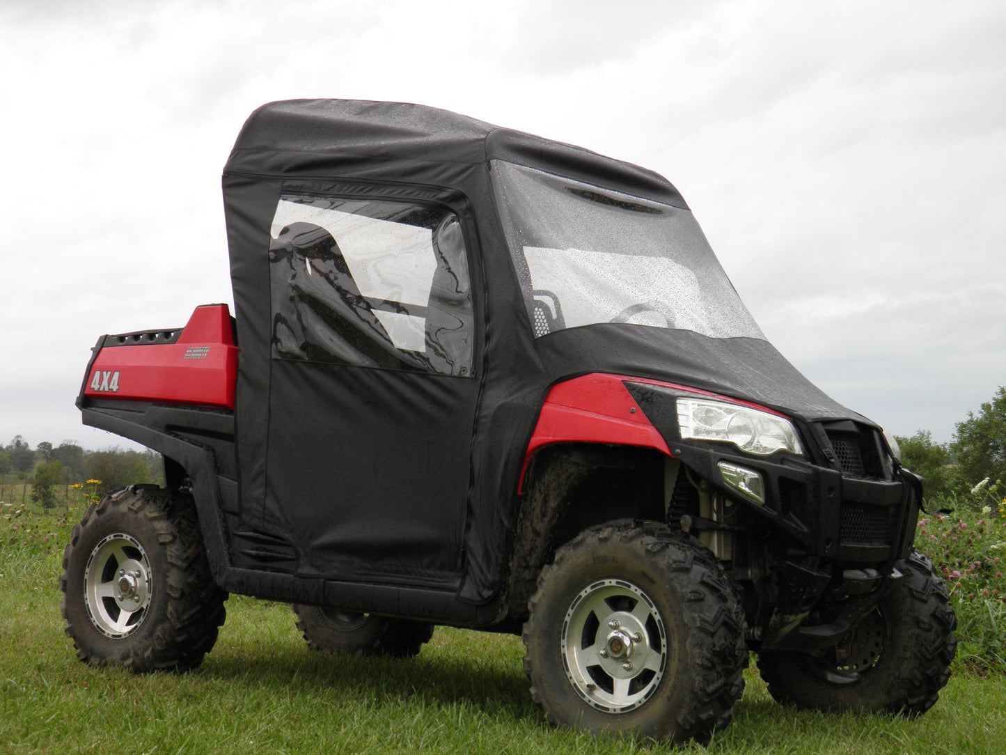 HiSun 800 - Full Cab Enclosure with Vinyl Windshield