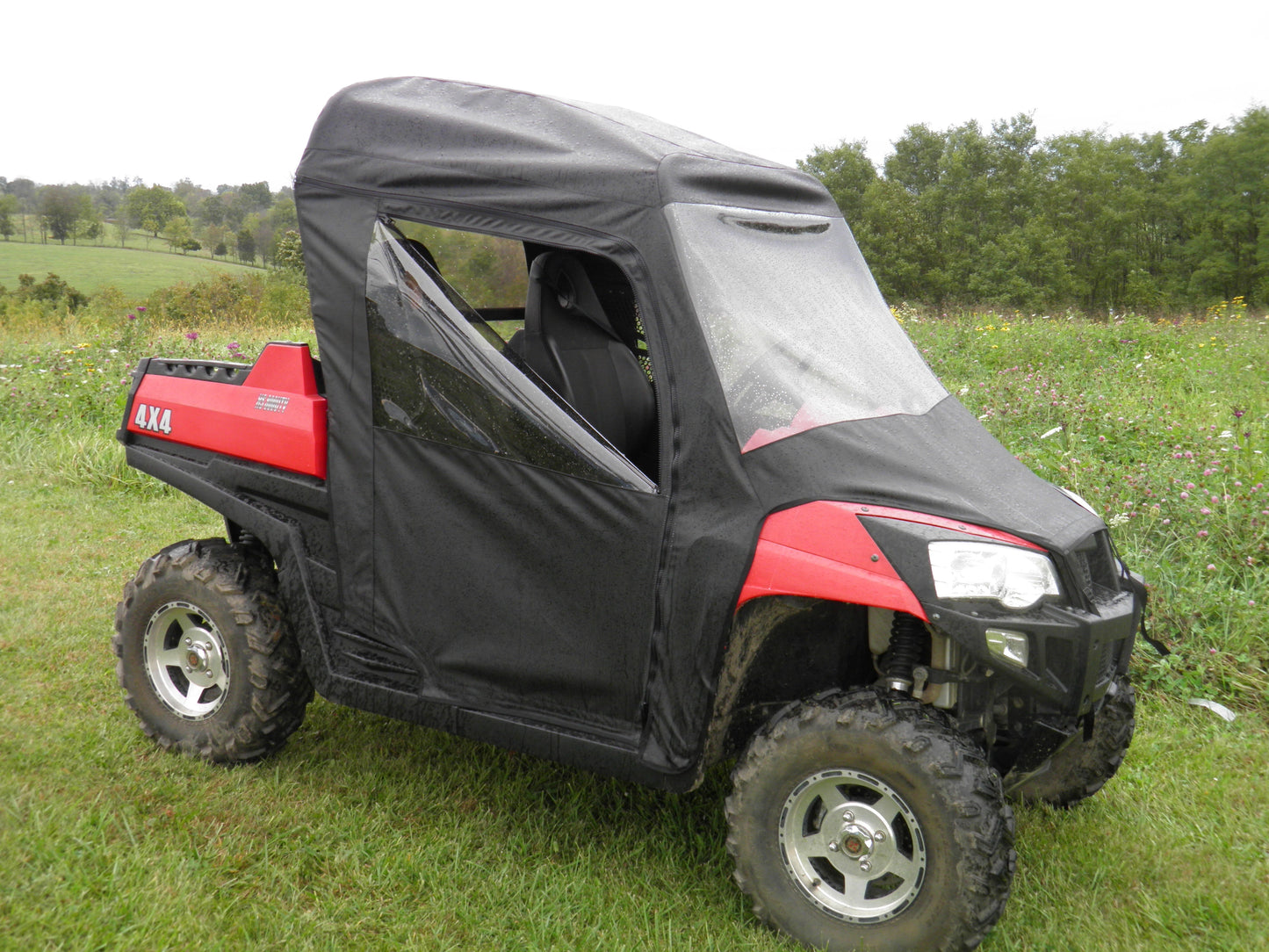 HiSun 800 - Full Cab Enclosure with Vinyl Windshield