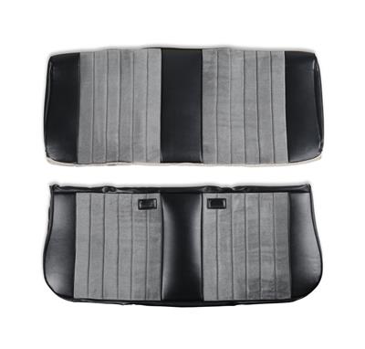 UPHOLSTERY VNYL CLTH BLK/SLV