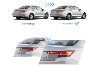 Honda Accord 8th Gen LED Tail Lights (2008-2012)