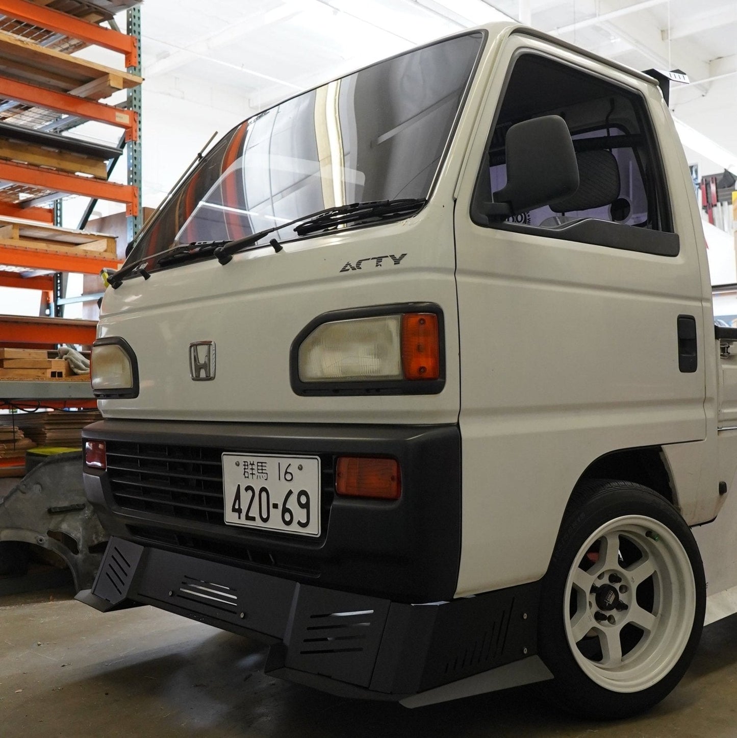 Honda Acty HA3 / HA4 (1990-1999) Front Lip & Splitter