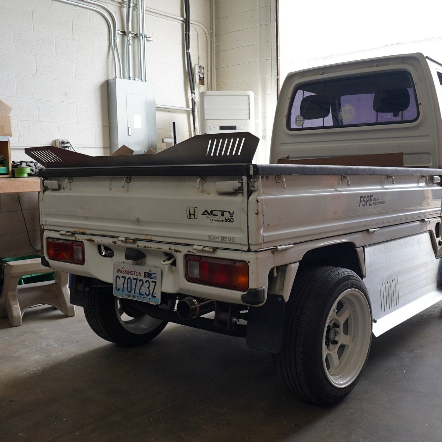 Honda Acty HA1 / HA2 / HA3 / HA4 (1988-1999) Rear Tailgate Spoiler