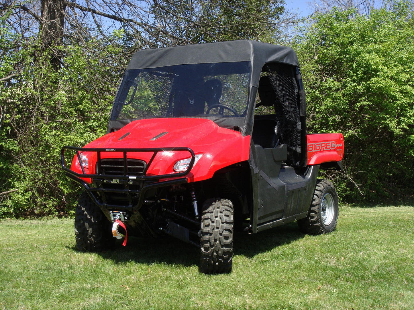 Honda Big Red - Full Cab Enclosure for Hard Windshield
